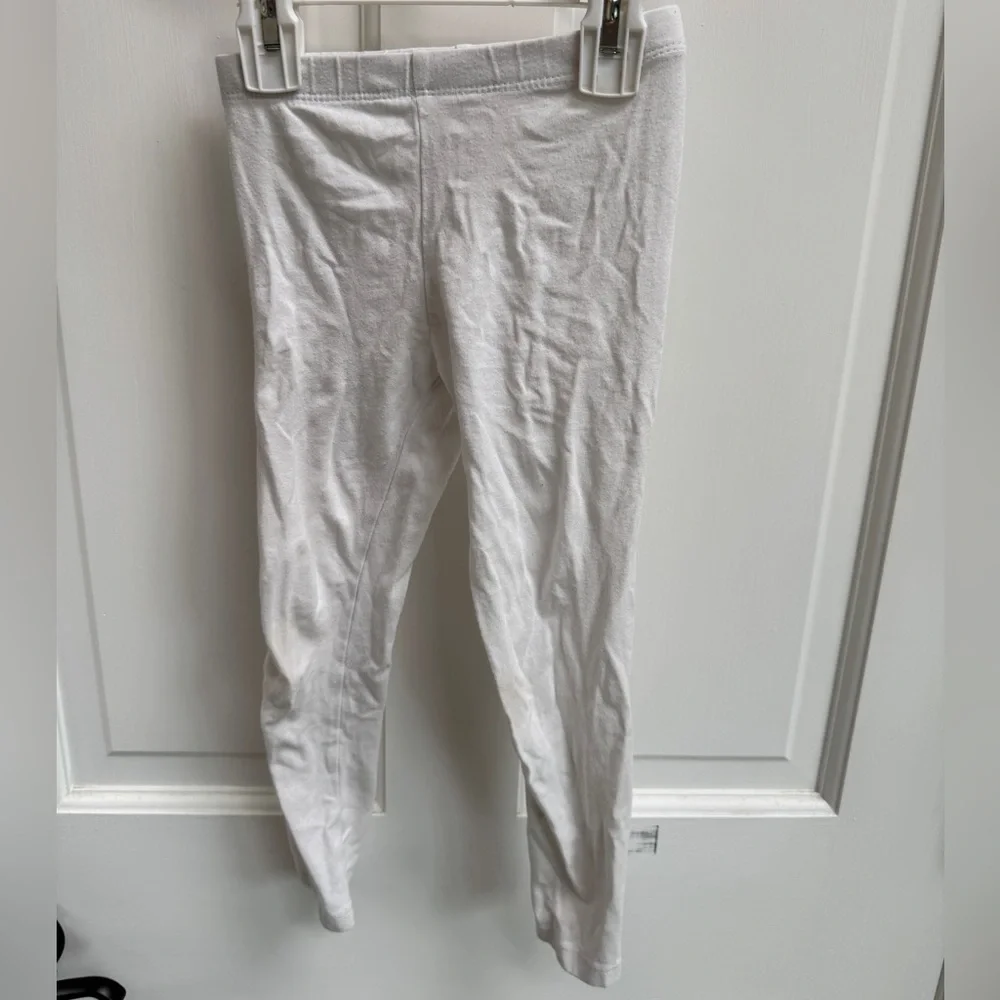 The Children's Place 3T Girls White Stretch Leggings Pants